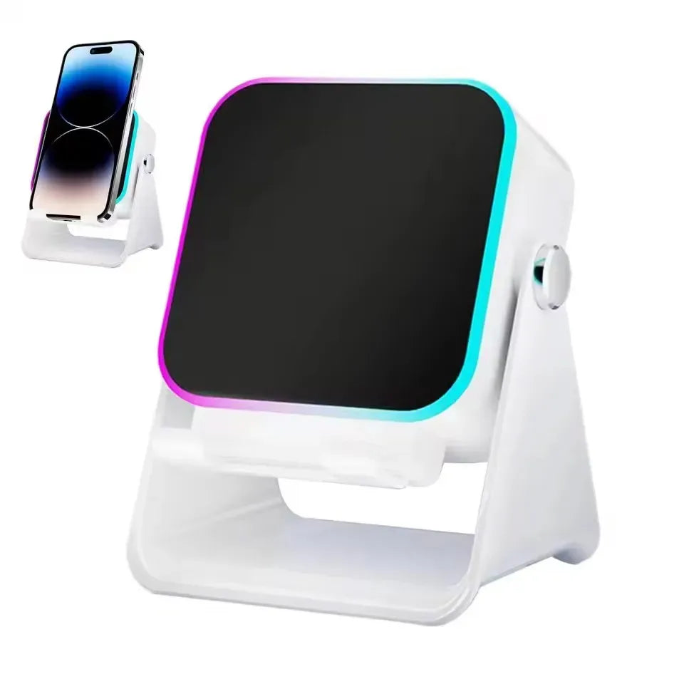 Bluetooth-højttaler med smartphoneholder og RGB-lys | GlowBeat