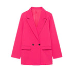 Blazer Loose Double Breasted Casual | Virel