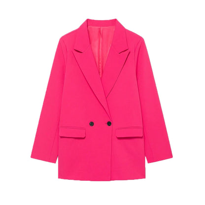 Blazer Loose Double Breasted Casual | Virel