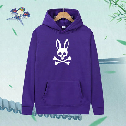 Unisex Hoodie Y2K Streetwear Print Regular Pasform Komfort | Vexor