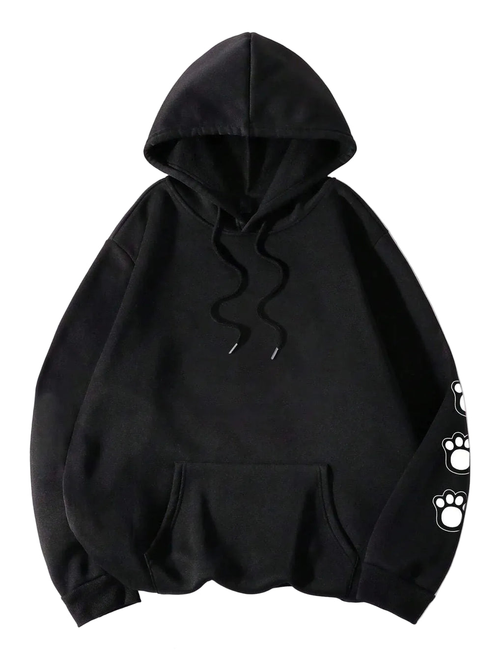 Unisex Hoodie Hundemotiv Oversized Pasform Fleeceforing Komfort | Kavro