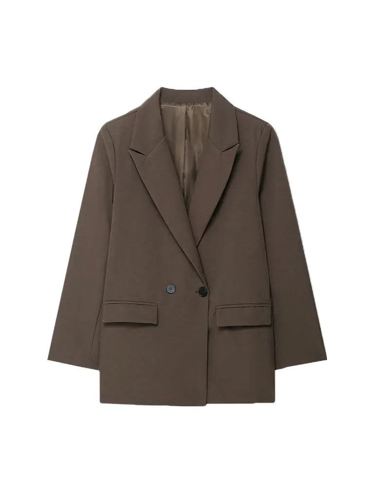 Blazer Loose Double Breasted Casual | Virel