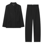 Buksedragt Slim Fit Elegant  2-delt sæt Casual | Vexon