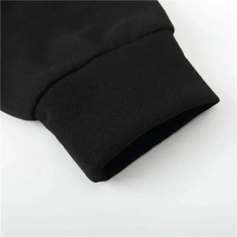 Unisex kaninskalle Hoodie – Casual Streetwear Hættetrøje med Print