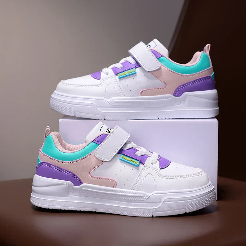 Børnesneakers Velcro Stabil Sål Hverdagsbrug | Corvado