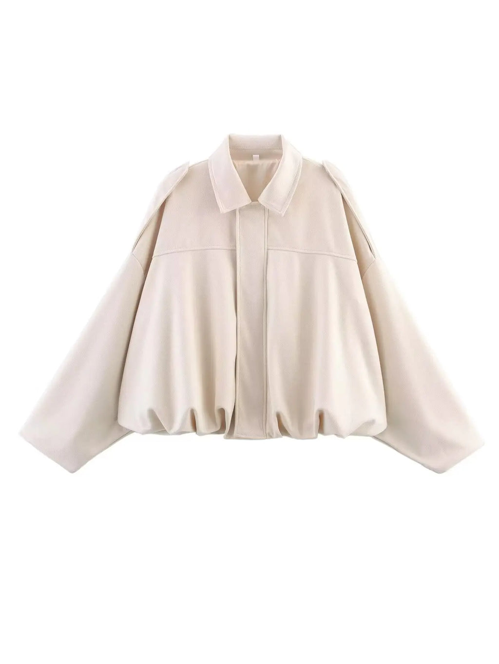Jakke Kort Streetwear Lynlås Polyester | Virexa