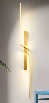 Moderne LED Væglampe Aluminium Sort | Lucro