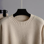 Strik Sæt Oversized Komfort Casual | Norixa