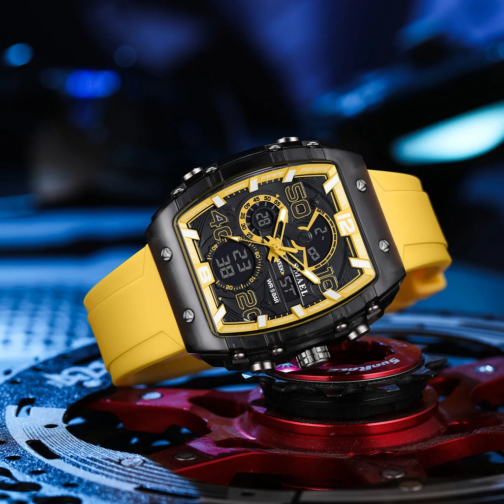 Digitalt Armbåndsur Analog Digital Sport Vandafvisende | Estavo