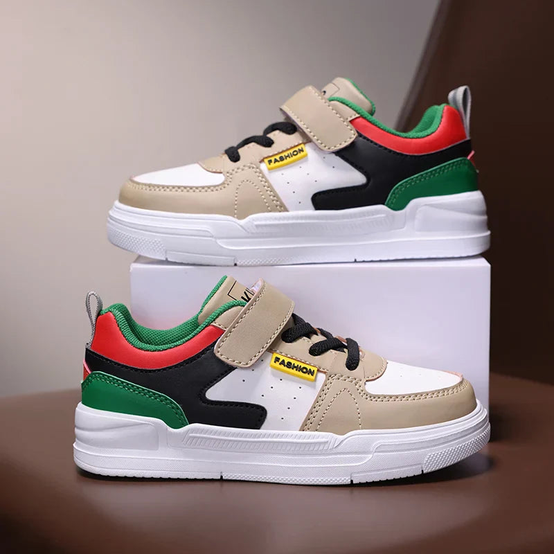 Børnesneakers Velcro Stabil Sål Hverdagsbrug | Corvado