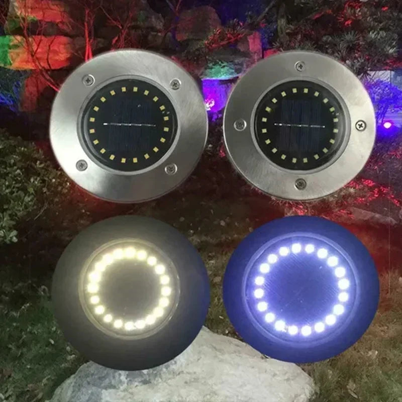 Solar Jordlampe LED Udendørs Sti Belysning | Clarivo