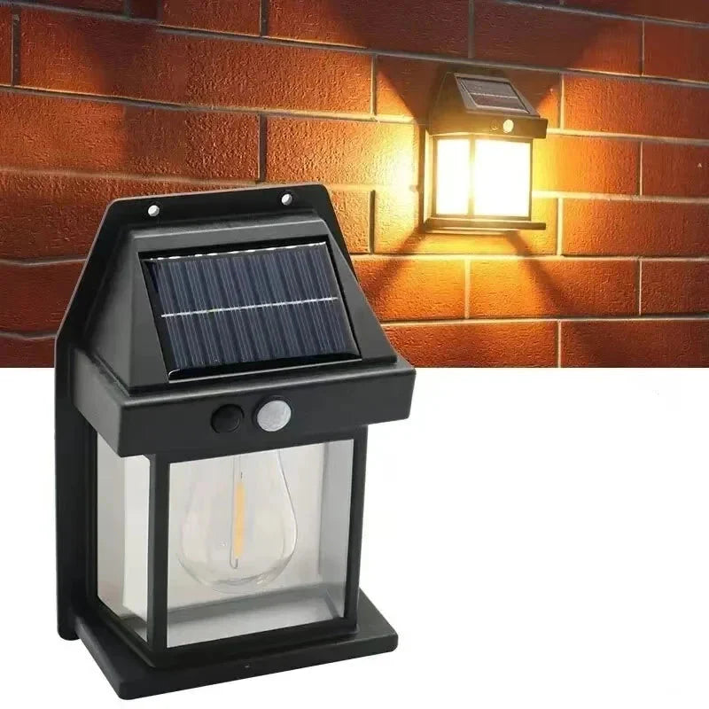 Solar Væglampe Bevægelsessensor 120° LED Udendørs | Lumero