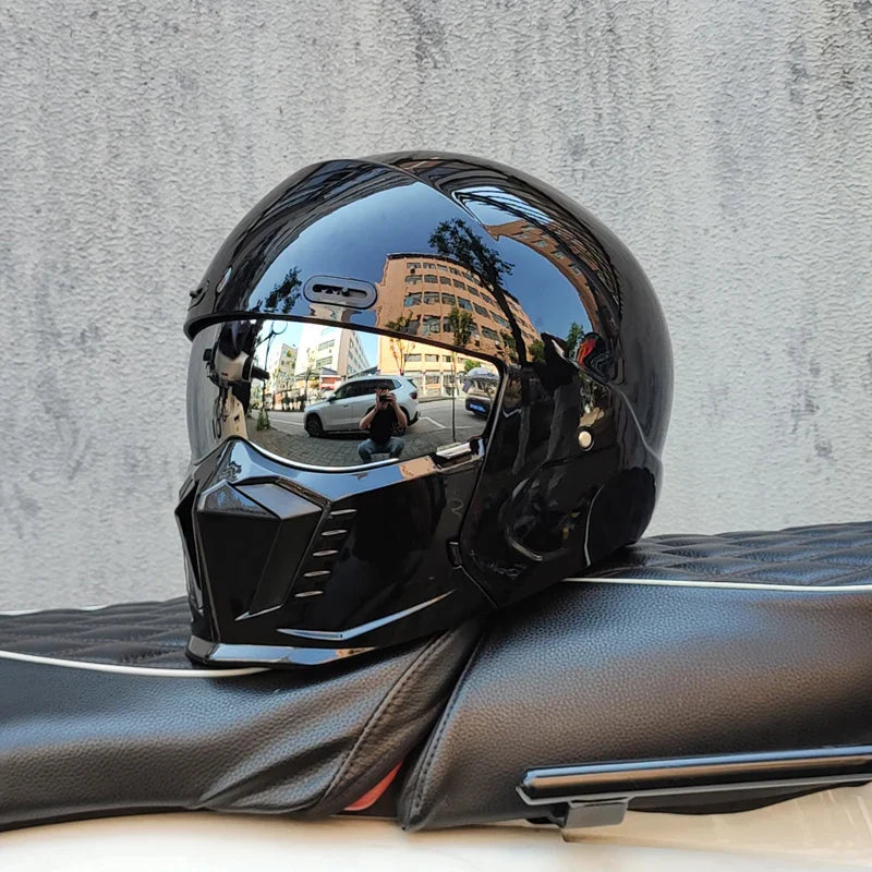 Motorcykelhjelm Full Face Visir ABS | Velorum