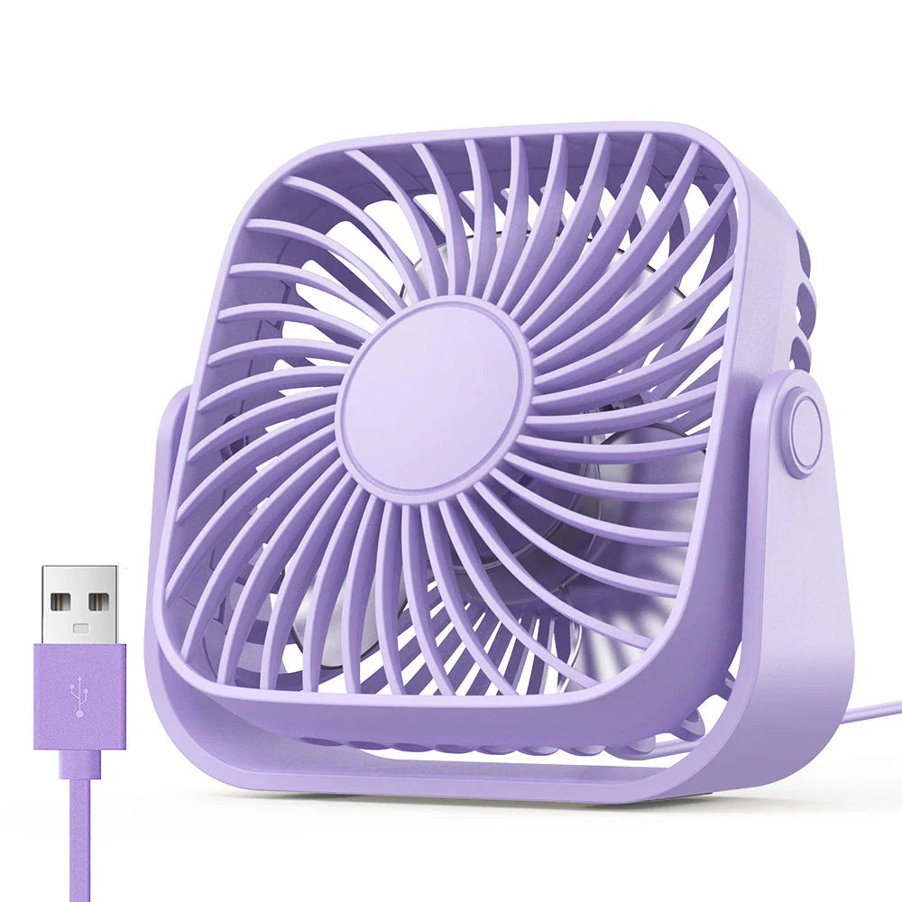 USB Bordventilator 360° Justerbar | AeroPulse