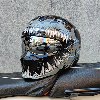 Motorcykelhjelm Full Face Visir ABS | Velorum