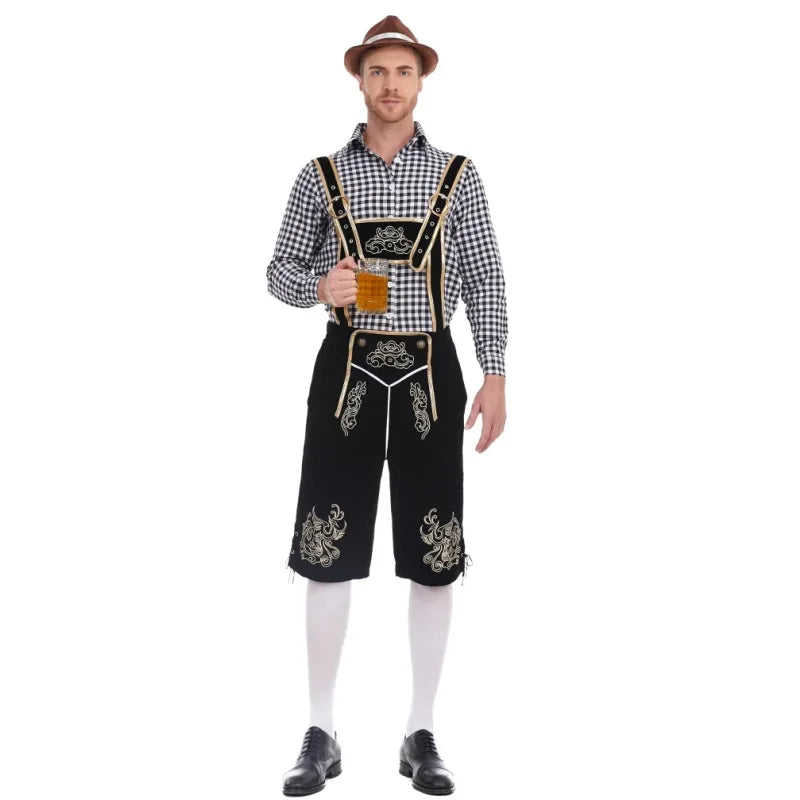 Oktoberfest Kostume Klassisk Polyester Festsæt | Dietmar