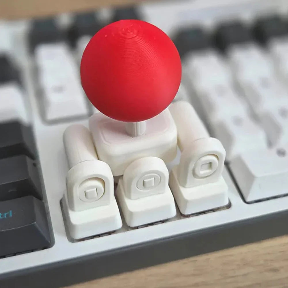 Tastatur-joystick med 4-vejs gamingstyring KeyGlide