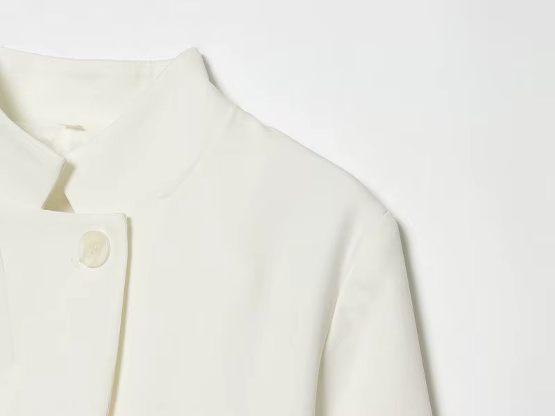 Cropped Blazer Klassisk Kortærmet | Valenza
