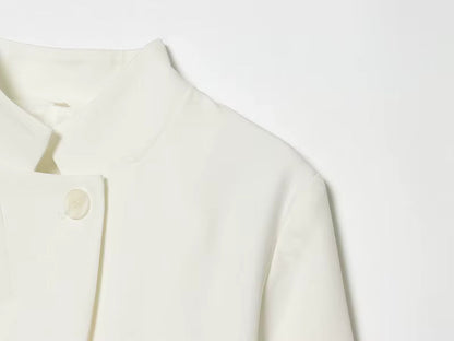 Cropped Blazer Klassisk Kortærmet | Valenza