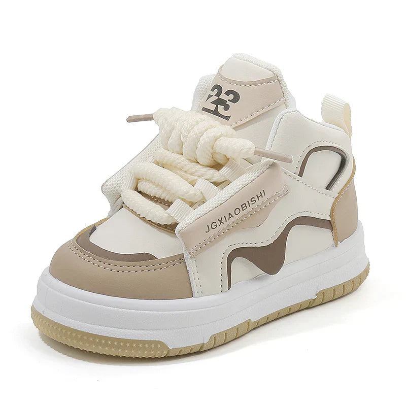 Børnesneakers High Top Snørelukning Stabilitet | Calvero