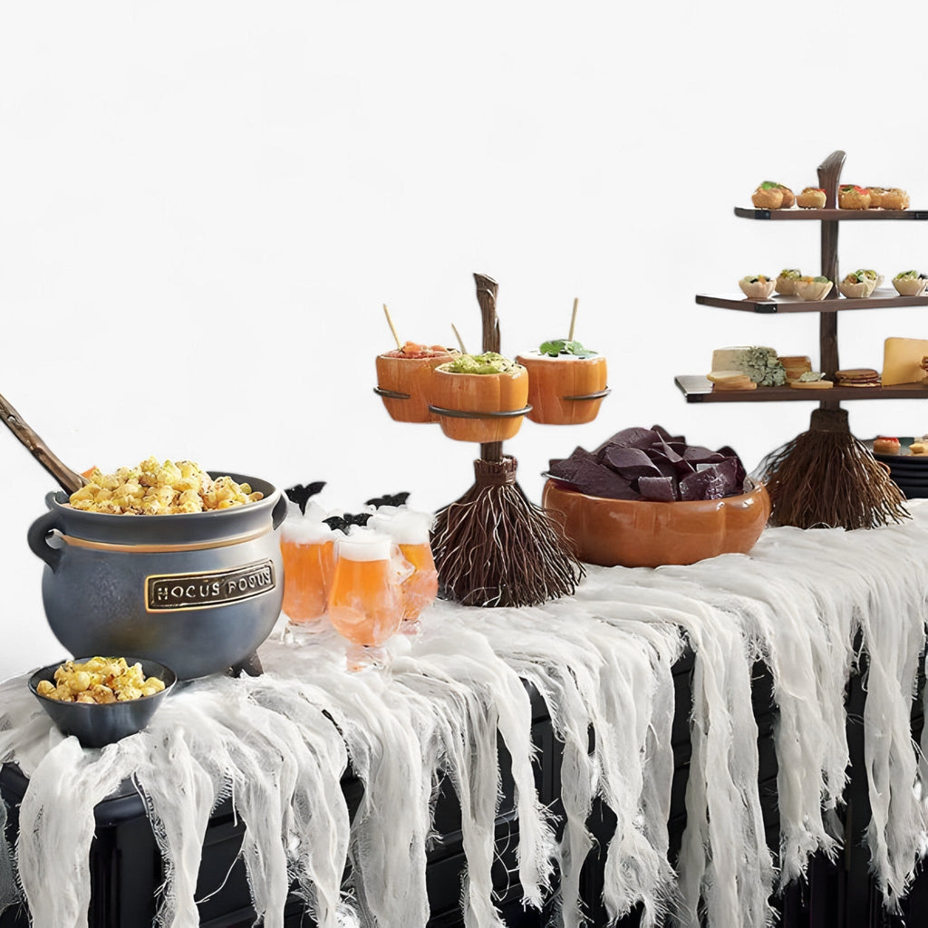 Halloween kedelskål til snacks slik og dekorativ servering på temafester | Xavier