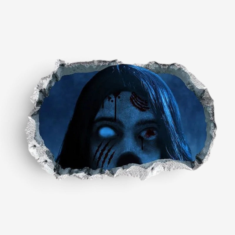 Halloween Klistermærker 3D Væg Gulv Uhyggelig Dekoration Fest | Caterina