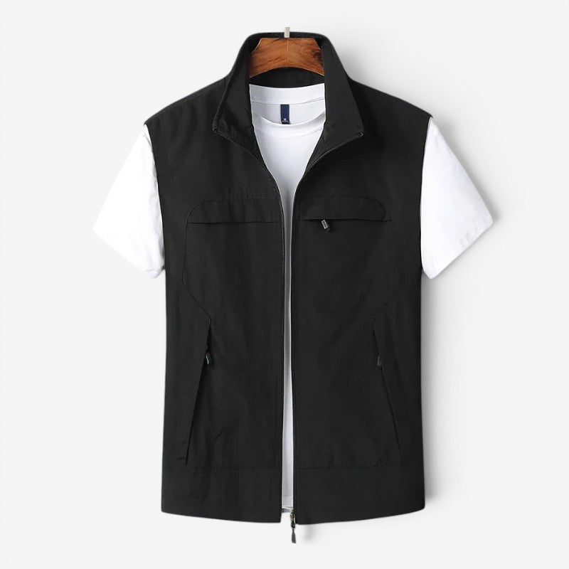 Herre Utilityvest Multifunktionel Lommer | Branton