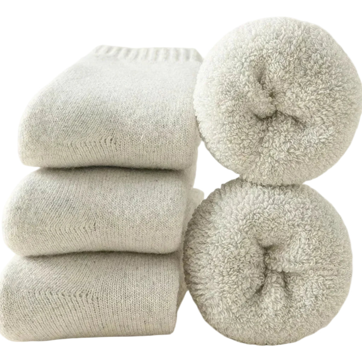 Termosokker Uld Kasjmir Vinter Fleece Varme 3 Par Unisex | Carlotta