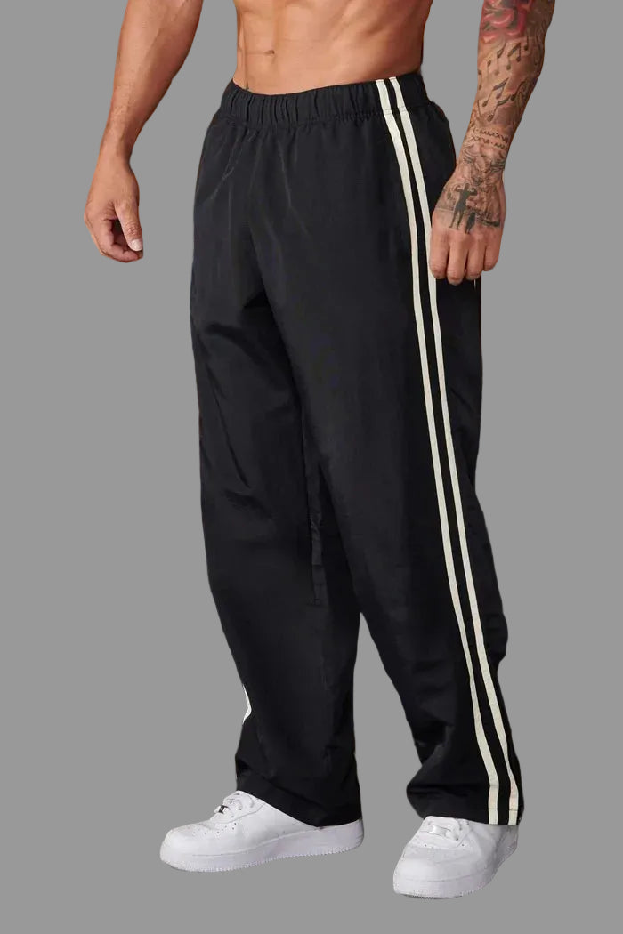 Joggingbukser Sport Stretch Polyester Bomuld | Tobias