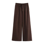 Jakkesæt Løs Elegant Wide Leg Sæt | Zyrel