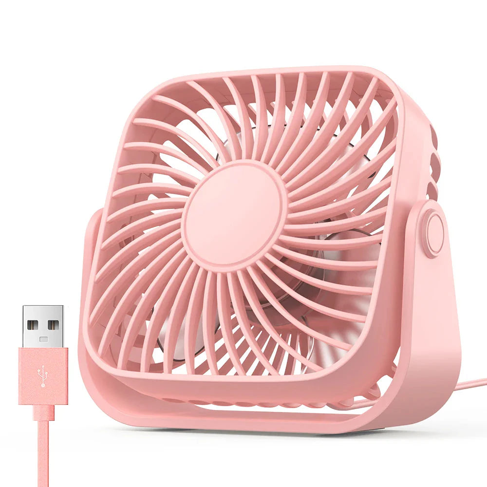 USB Bordventilator 360° Justerbar | AeroPulse