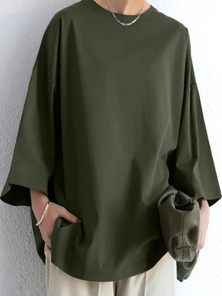 Bluse Loose Comfort Lange Ærmer Casual | Elvyn