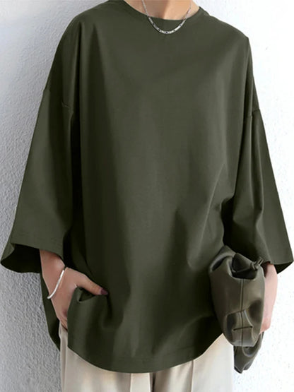 Bluse Loose Comfort Lange Ærmer Casual | Elvyn