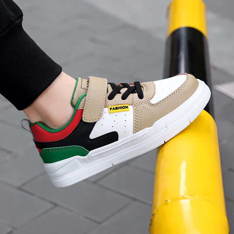 Børnesneakers Velcro Stabil Sål Hverdagsbrug | Corvado