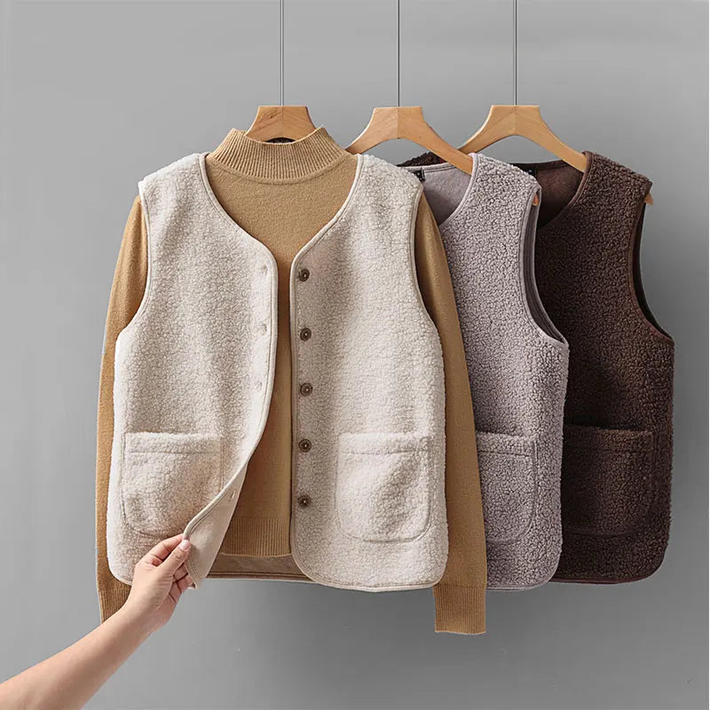 Damevest Casual Polyester Lommer | Brooklyn