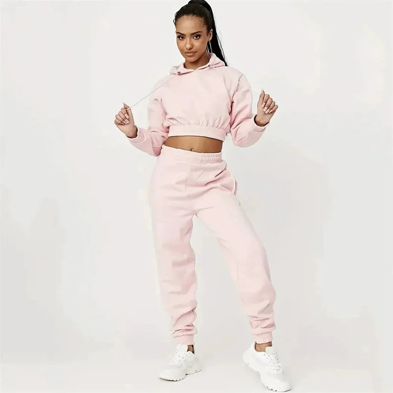 Sportssæt Slim Fit Hætte Casual Komfort | Alvara