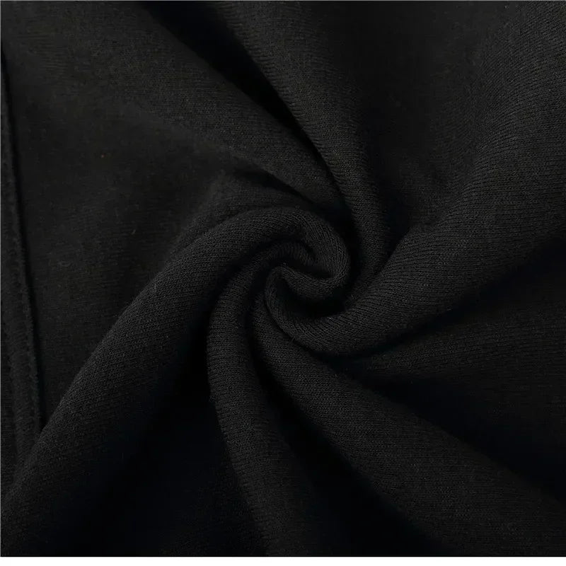 Unisex kaninskalle Hoodie – Casual Streetwear Hættetrøje med Print