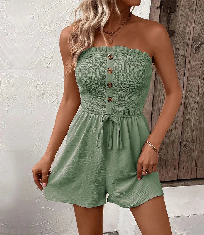 Velora Strapless - Summer Jumpsuit Set