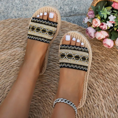Dame Slippers Platform Sommer | Kelmira