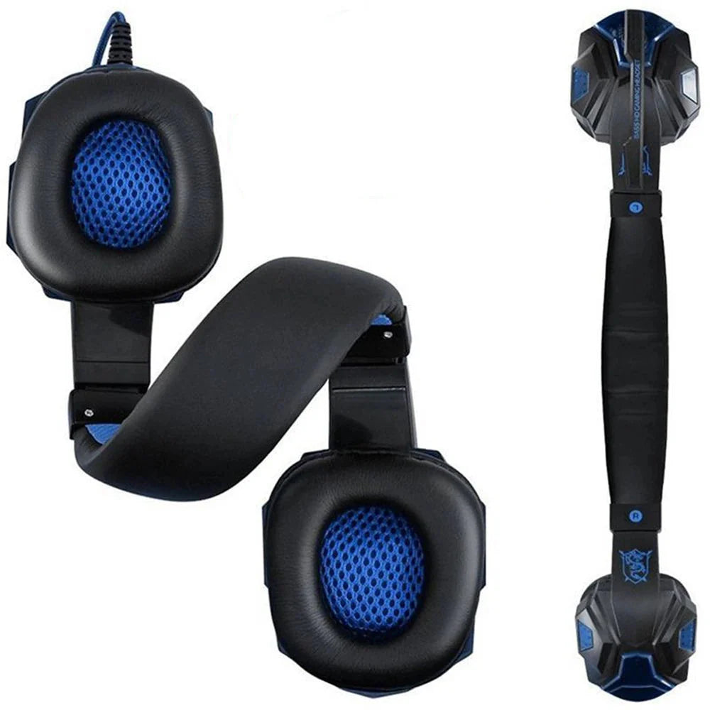 Gaming Headset 120° Justerbare og Foldbare Mikrofon| Ravelo