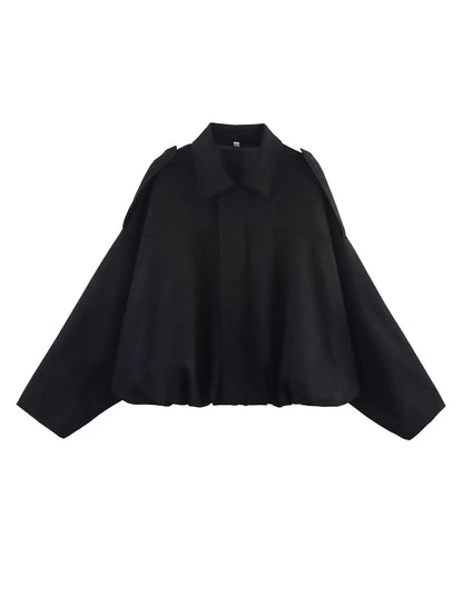 Jakke Kort Streetwear Lynlås Polyester | Virexa