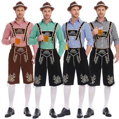 Oktoberfest Kostume Klassisk Polyester Festsæt | Dietmar