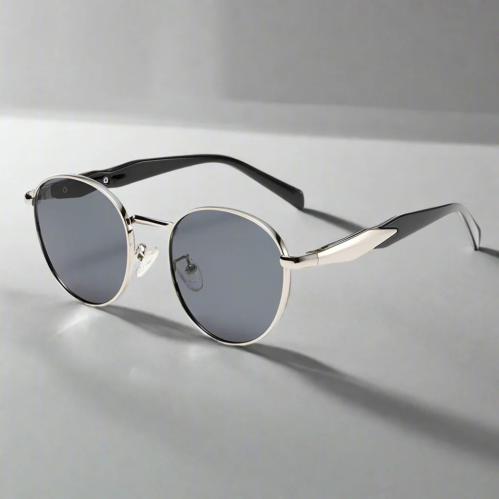 Solbriller Runde UV400 Tortoiseshell Stel | Ravion