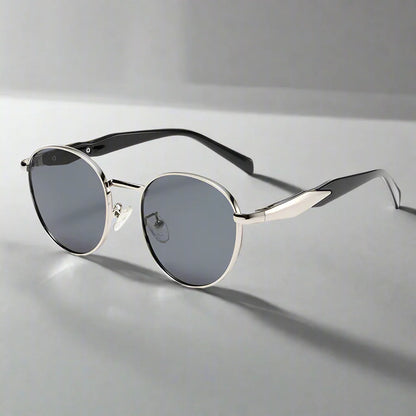 Solbriller Runde UV400 Tortoiseshell Stel | Ravion