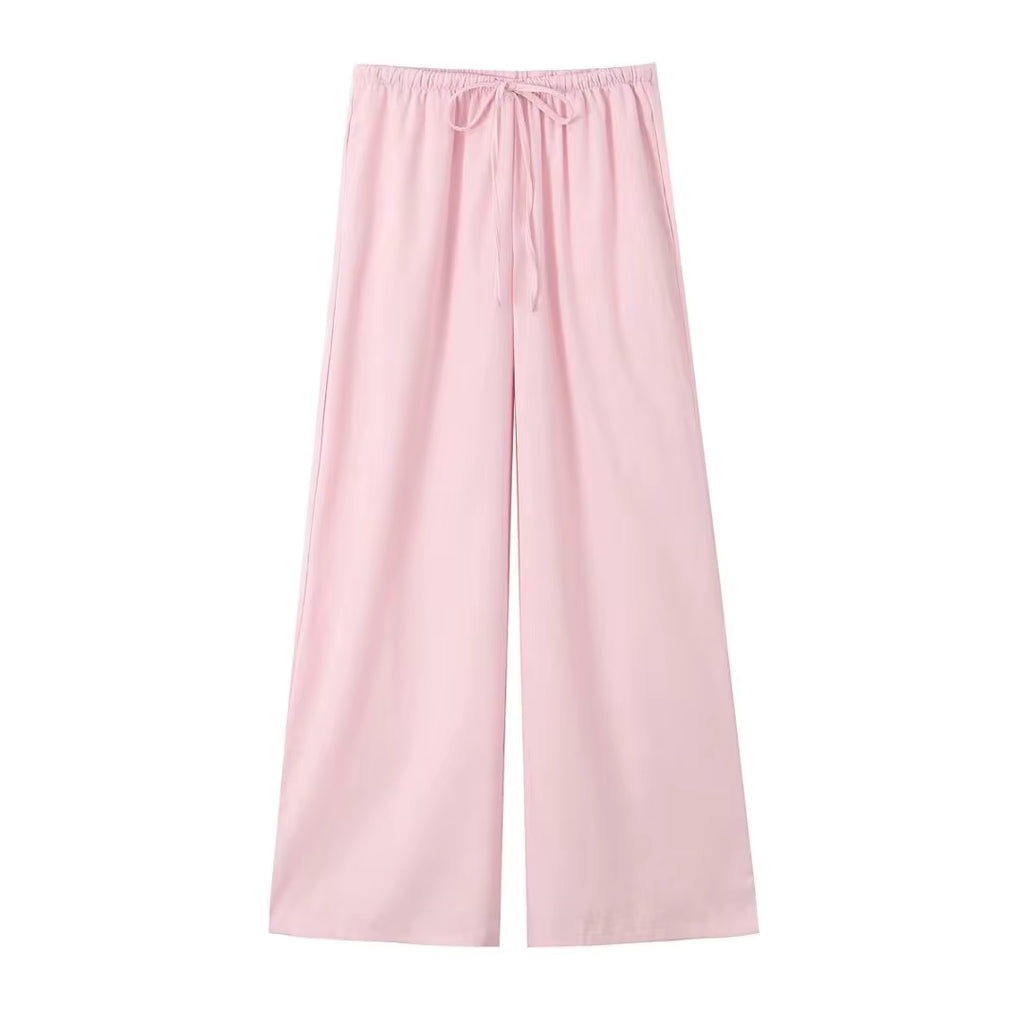 Jakkesæt Løs Elegant Wide Leg Sæt | Zyrel
