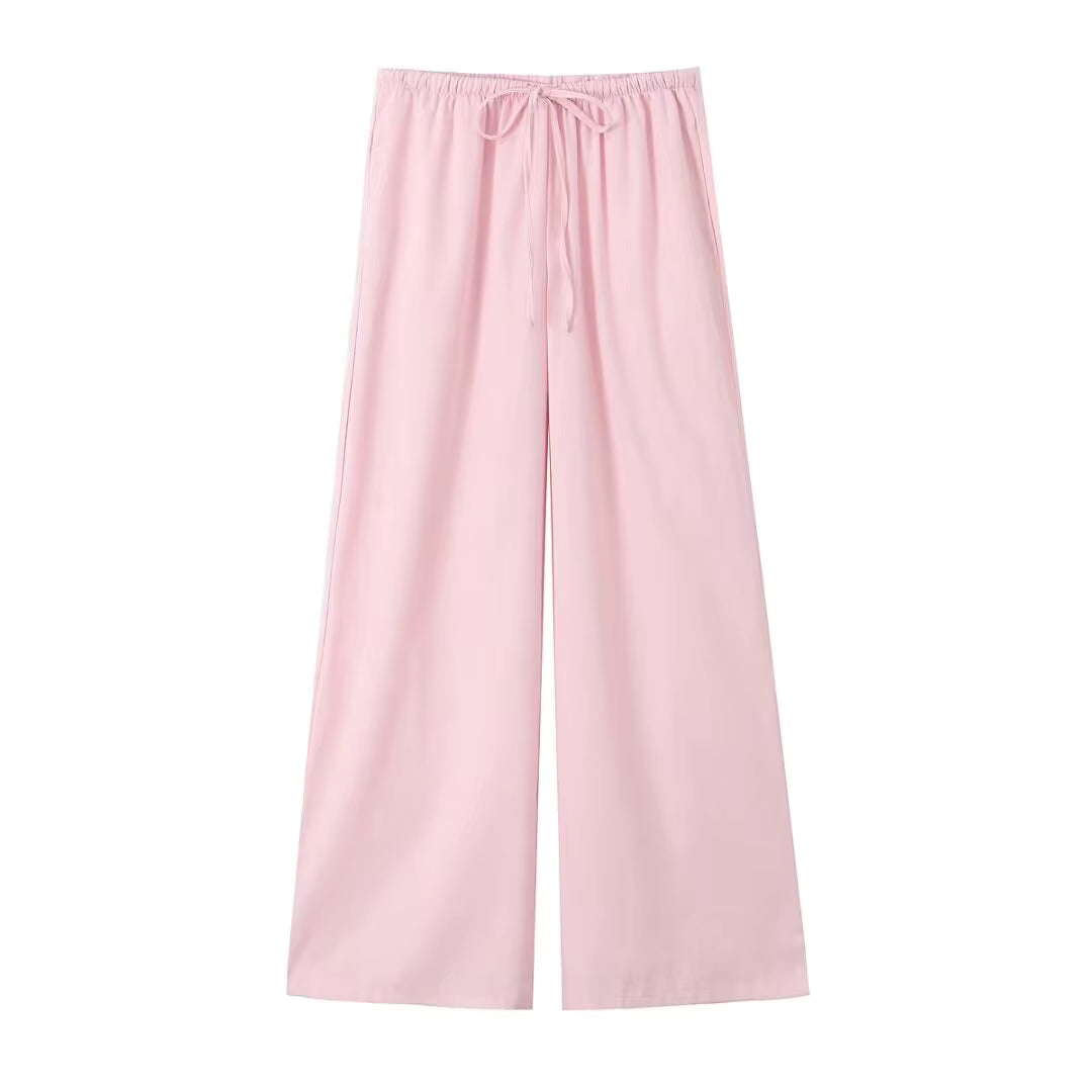 Jakkesæt Løs Elegant Wide Leg Sæt | Zyrel