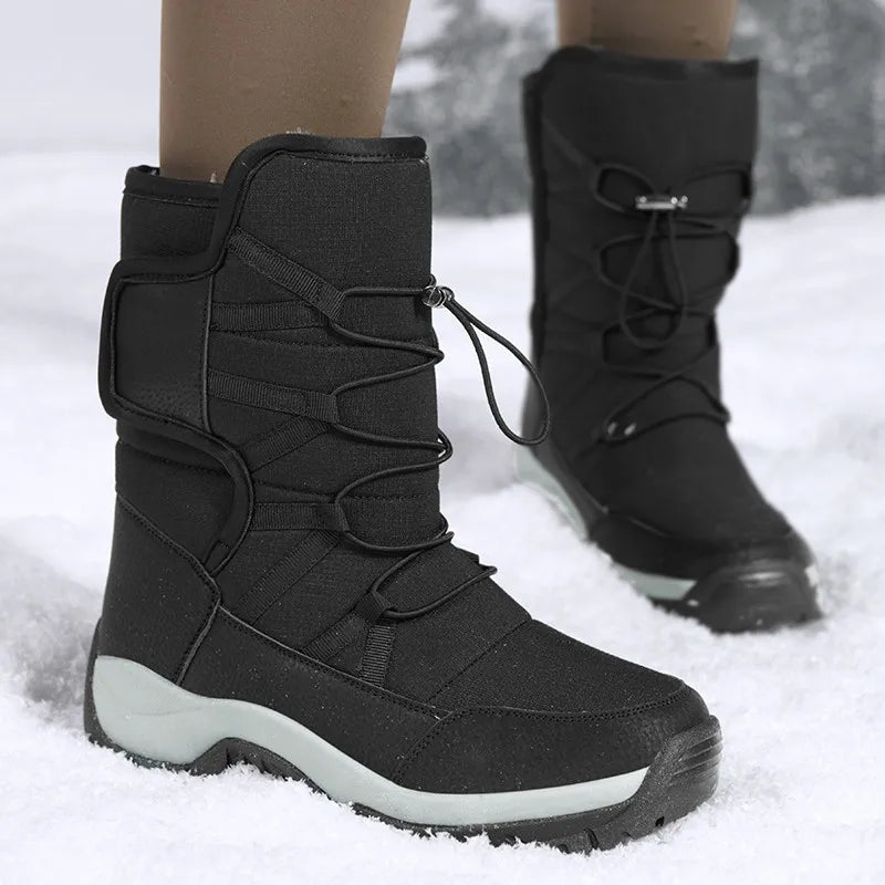 Forede unisex vintersko med elastisk lukning gummisål og plys | Renée