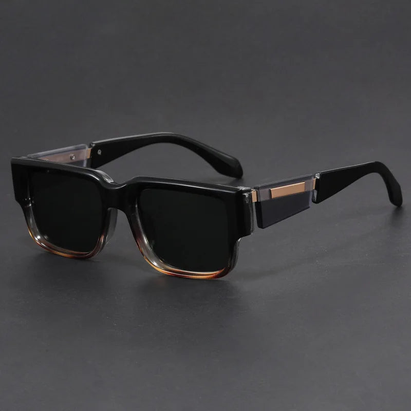 Solbriller Firkantet Gradient UV400 Retro Design | Zenvor