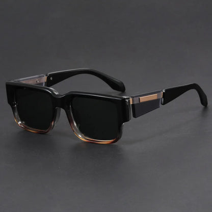 Solbriller Firkantet Gradient UV400 Retro Design | Zenvor