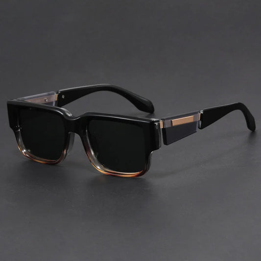 Solbriller Firkantet Gradient UV400 Retro Design | Zenvor